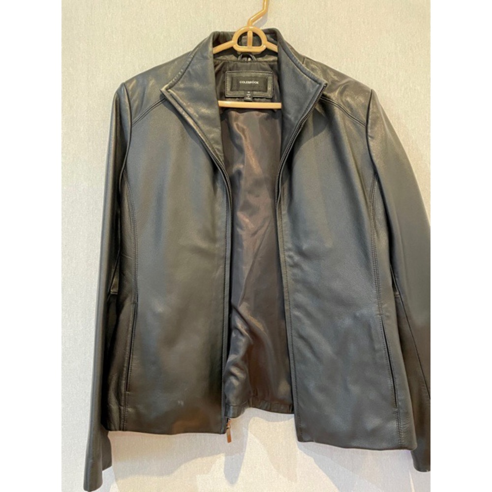 Colebrook leather jacket